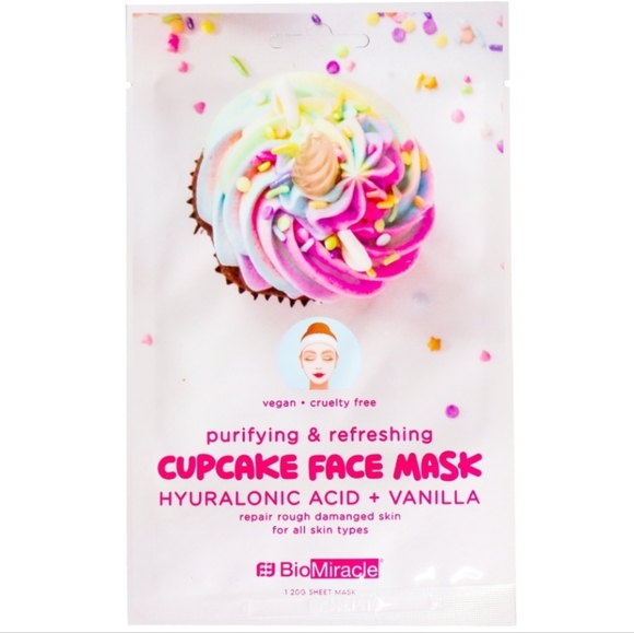 NWT! Biomiracle Sweet Dessert Scent Sheet Face Mask 3PCS - Picture 6 of 9